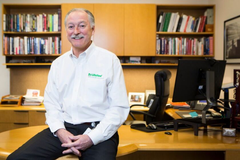 Gordon Hunter, CEO of Chicago-based Littelfuse. | James Foster / Sun-Times