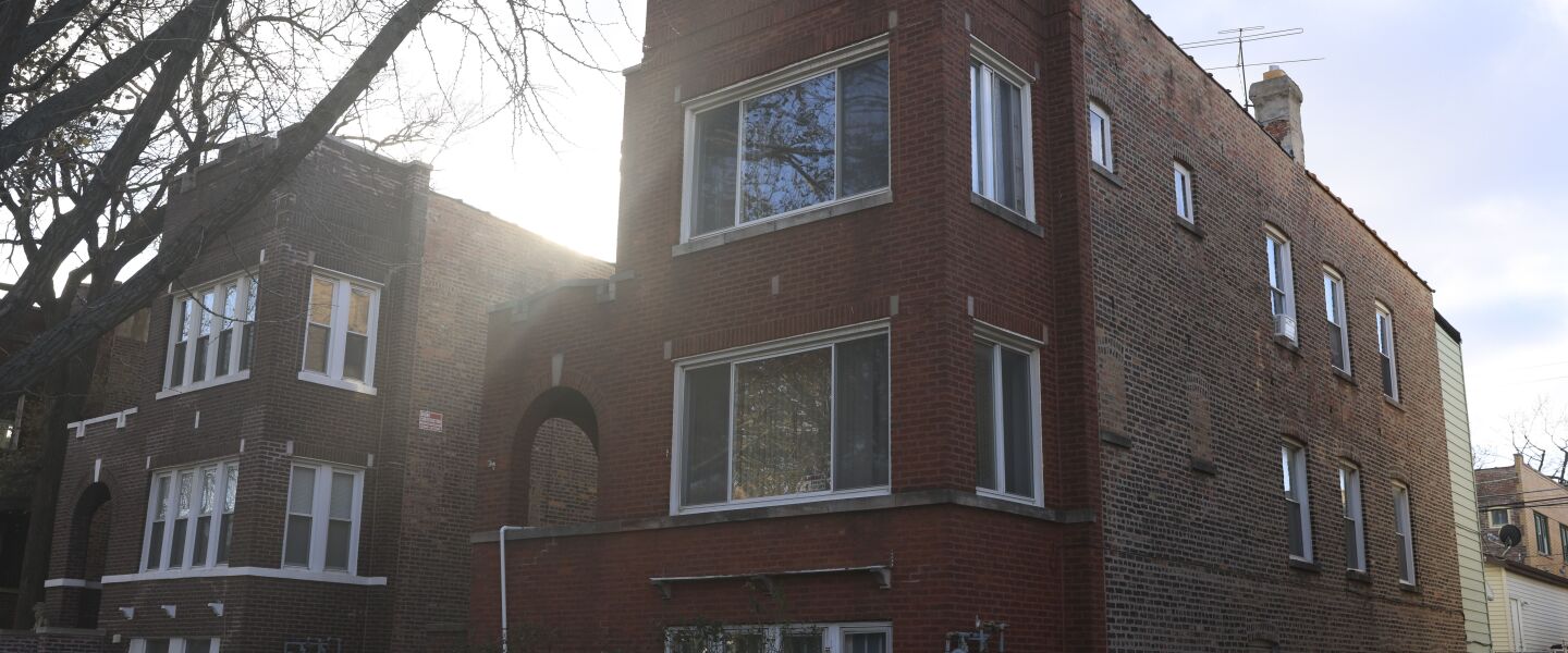 Homeowner Jerry Cardaropoli says he never was in the military and never filed for the disabled veteran exemption the Cook County assessor’s office gave him on this two-flat in Berwyn.