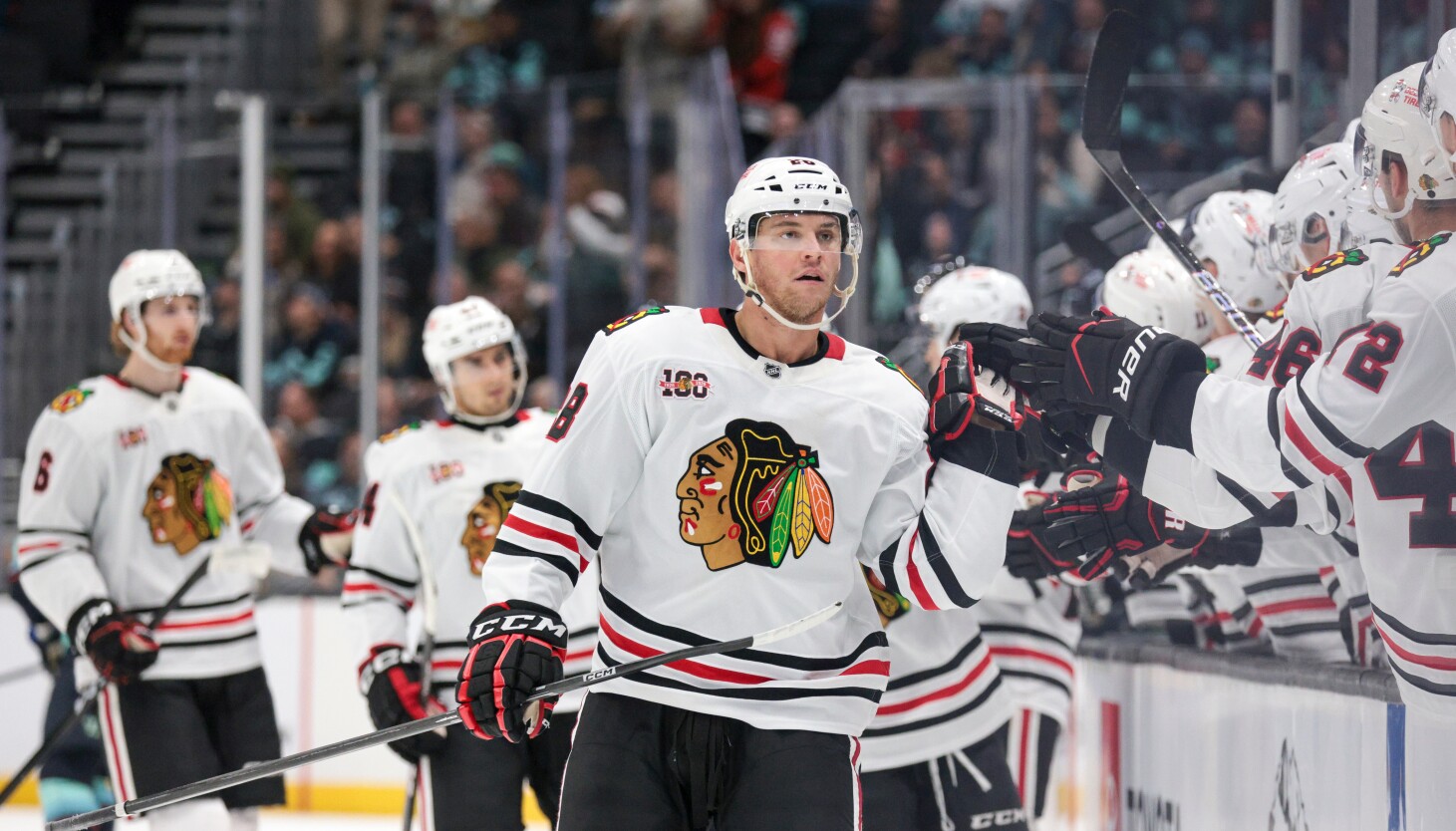 Seven important stats from Blackhawks' first 15 games: Connor Bedard's pace, Spencer Knight's GSAA