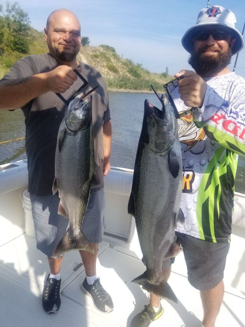 Lake Michigan success on Triplecatch Charters. Provided by Capt. Rich Sleziak