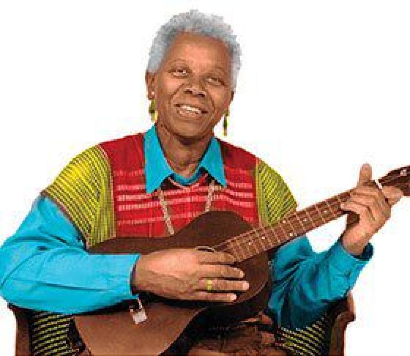 Storyteller, musician and educator Ella Jenkins.