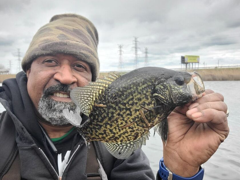 BoRabb Williams with a crappie from Wolf Lake. Provided photo