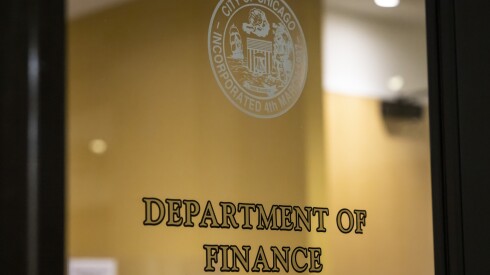 The city of Chicago’s Department of Finance at City Hall, Wednesday, Nov. 29, 2023.