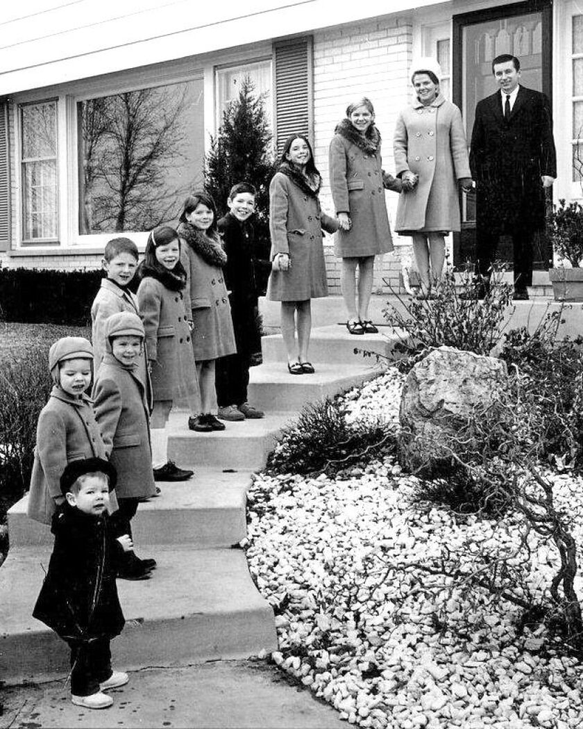 Randall and Margaret McNally and their family.