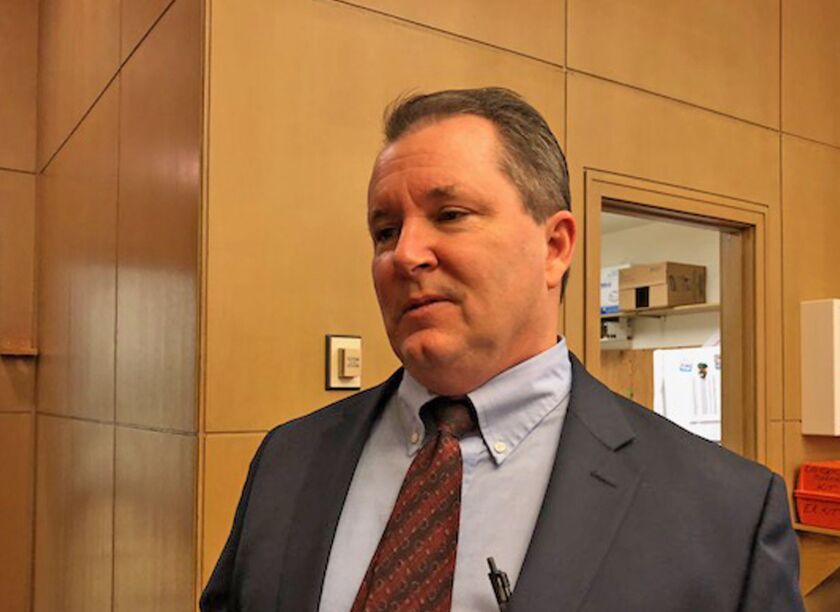 John Tully, recently named commissioner of the Chicago Department of Streets and Sanitation, says some ideas to improve snow removal are being tested but he can’t talk about them just yet. | Fran Spielman/Sun-Times