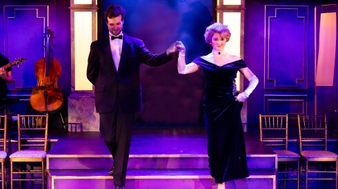Jack Saunders and Kate McQuillan star in Theo Ubique Cabaret Theatre’s “Diana the Musical.”