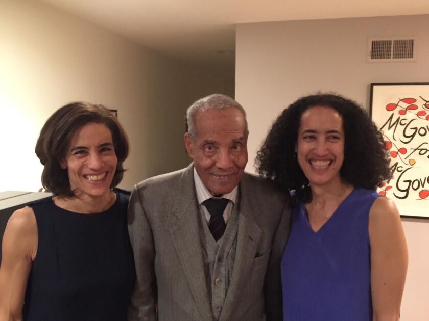 Dr. Yrech Pardo with daughters Jacqueline (left) and Linda (right). | Provided photo