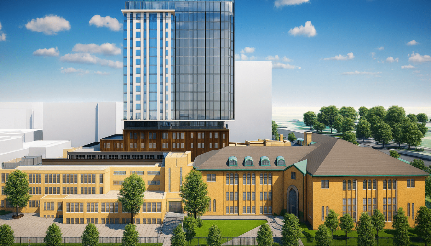 Uptown’s former Immaculata High School on track to become apartments, senior living with the help of crypto Uptown’s former Immaculata High School on track to become apartments, senior living with the help of crypto