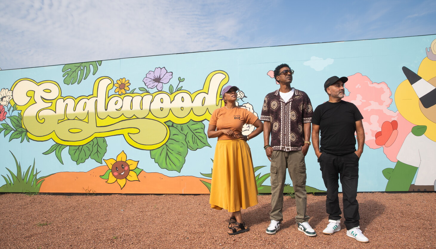In Englewood, a new sculpture park blooms with murals, vivid color and hope for 'good things'