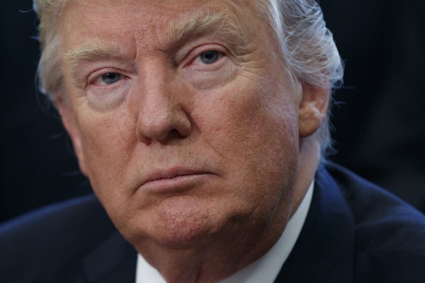 President Donald Trump is hoping for an elusive legislative victory as his presidency nears the end of its first 100 days. | Associated Press file photo