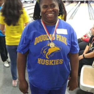 Kendall Fischer poses with her gold medal. | Provided