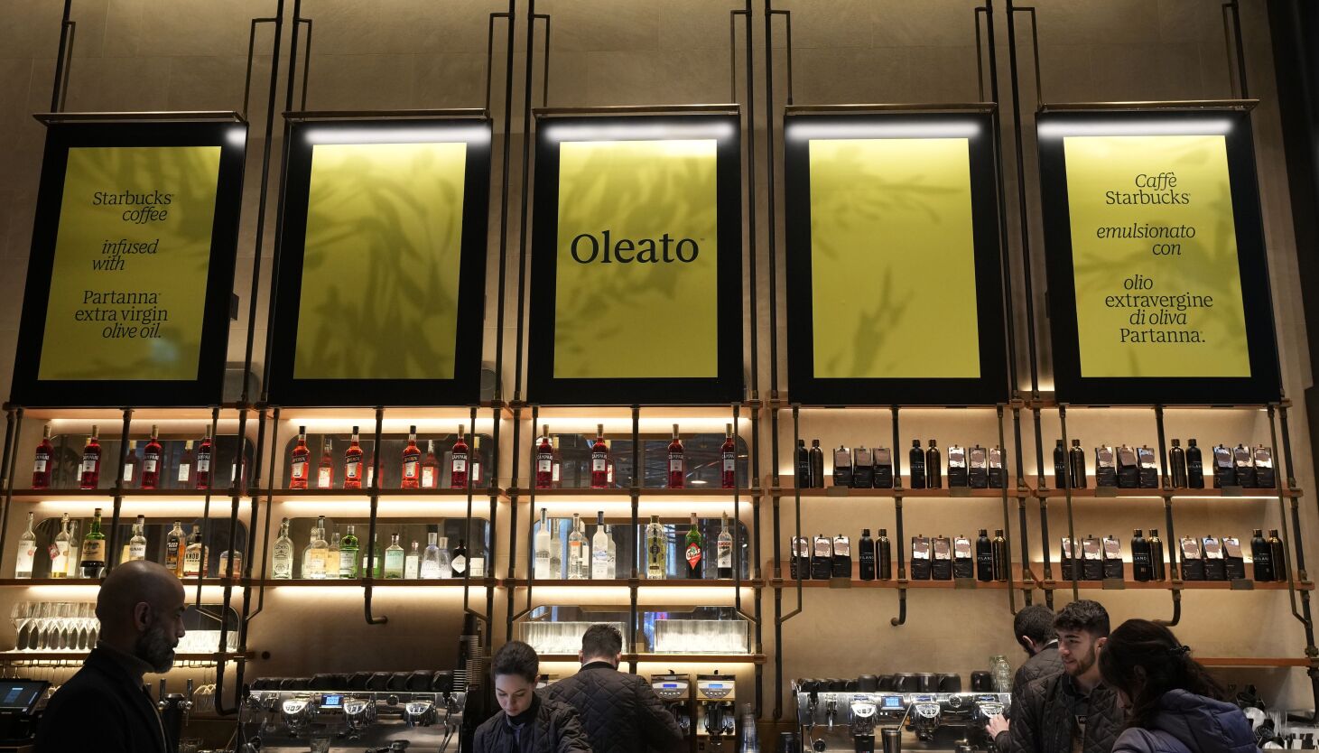 NextImg:Starbucks in Milan now offering olive oil in your coffee