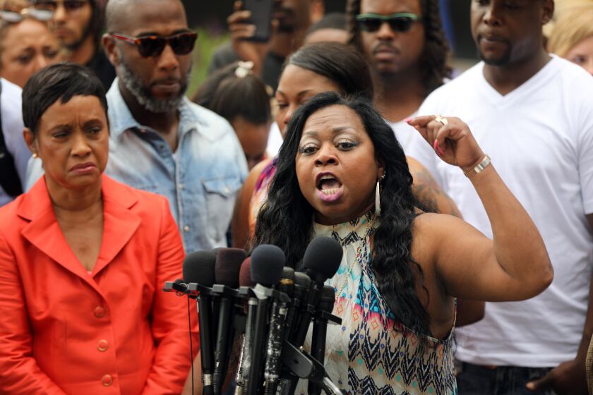 Valerie Castile, mother of Philando Castile, reacts to the verdict acquitting Officer Jeronimo Yanez in the shooting death of her son. | Renee Jones Schneider/Star Tribune via AP
