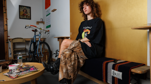 Ella O'Connor Williams of Squirrel Flower in her rehearsal studio in Hermosa, Tuesday, Aug. 18, 2026. | Anthony Vazquez/Sun-Times