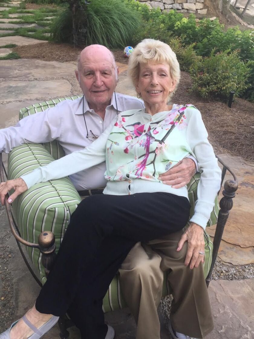 Jackie Rudman and her second husband, Marshall Gelfand. | Provided photo