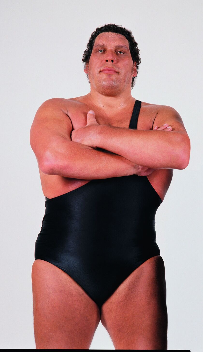 Andre the Giant was billed as being 7-foot-4 and 500 pounds. | WWE