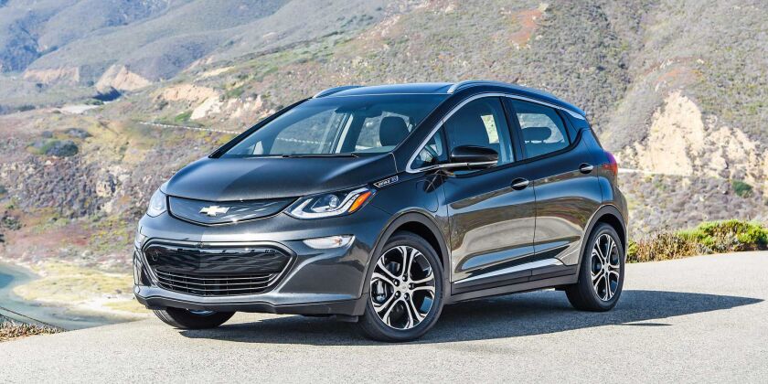 The 2017 Chevrolet Bolt EV | COURTESY CHICAGO AUTO SHOW