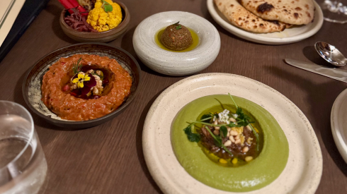 The Mezze Course at Beity in West Loop