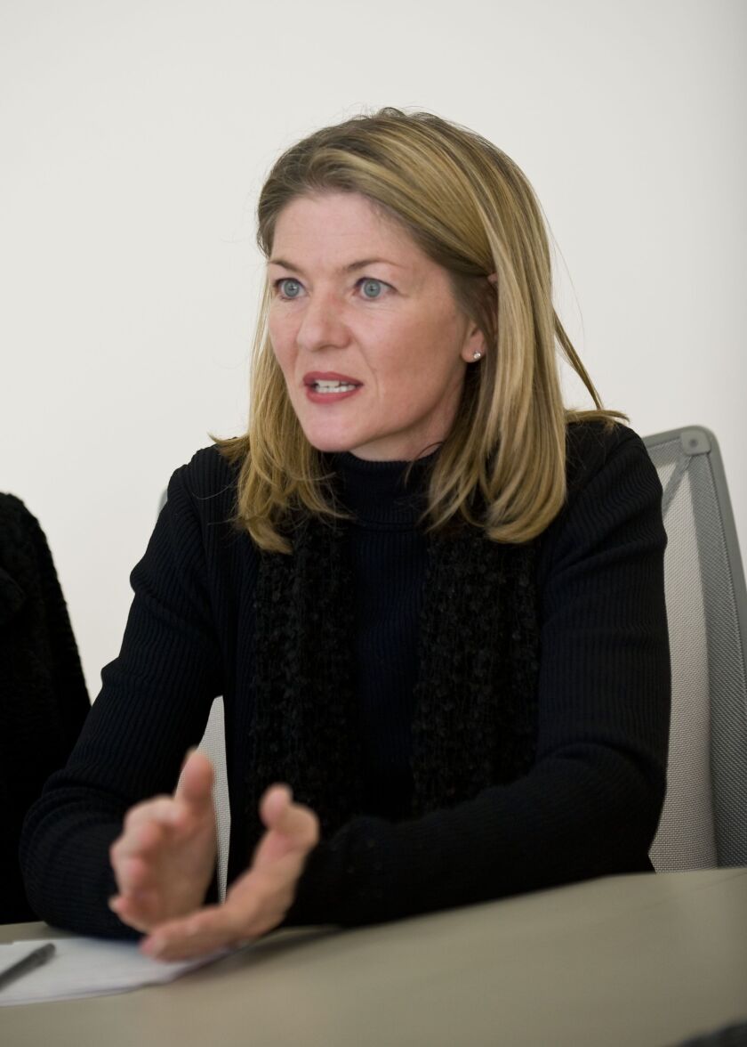 <small><strong>Michelle Baert is an aldermanic candidate for the 45th Ward in the City of Chicago. | Richard A. Chapman/Sun-Times</strong></small>