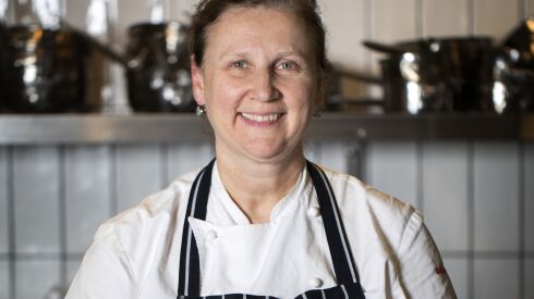 Chef and restaurateur Angela Hartnett
