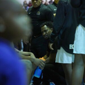 Simeon assistant coach Leonard Thomas. Thursday 01-24-19. Worsom Robinson/For the Sun-Times.