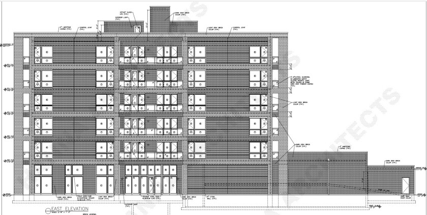 Drawing of what the new apartment complex will look like, supplied by Ald. Joe Moreno’s office.