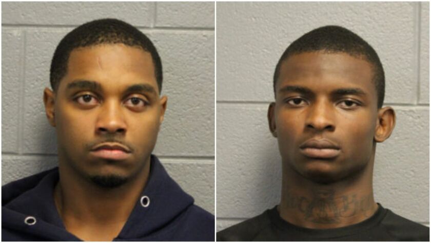 (L-R) Bryan Westbrook and Rubin Tart | Chicago police