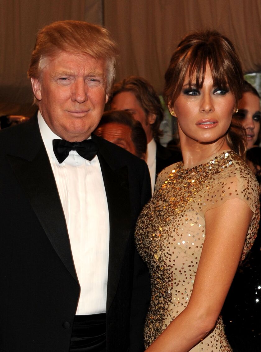 Donald Trump and Melania Trump-Trump attend the “Alexander McQueen: Savage Beauty” Costume Institute Gala at The Metropolitan Museum of Art on May 2, 2011 in New York City. | Larry Busacca/Getty Images