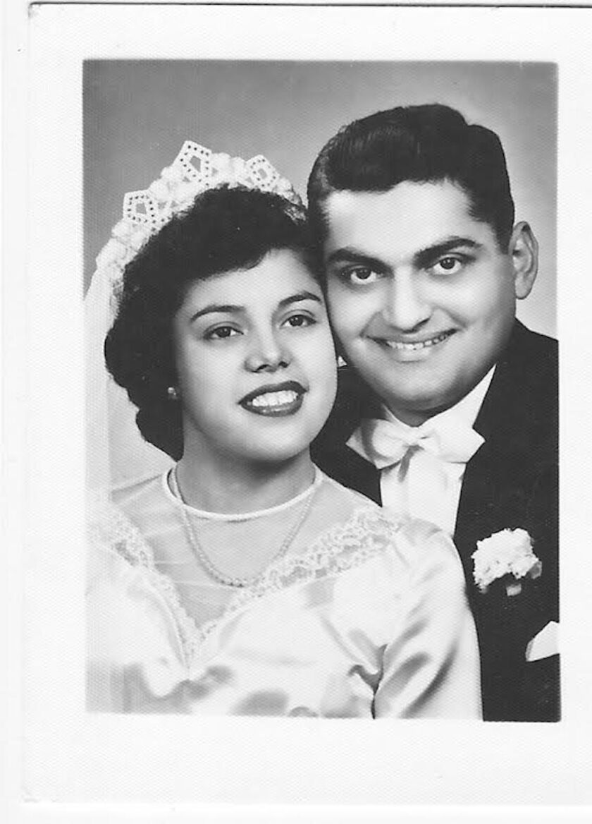 Manuel and Ophelia “Fally” Sanchez were married in 1952.