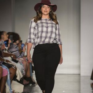 The Loft spring 2019 collection is modeled during Fashion Week Friday, Sept. 7, 2018, in New York. (AP Photo/Kevin Hagen).