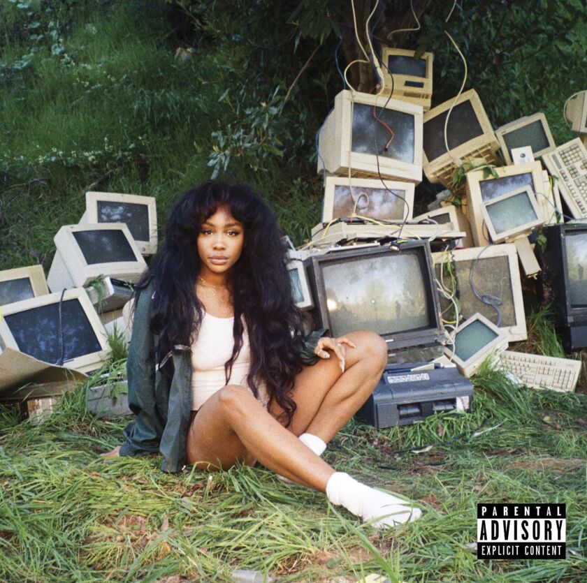 This cover image released by RCA Records shows “Crtl,” by SZA.