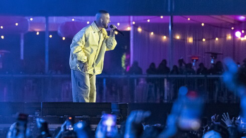 J Balvin performs on the main stage during the first day of Sueños in Grant Park, Saturday, May 23, 2026.