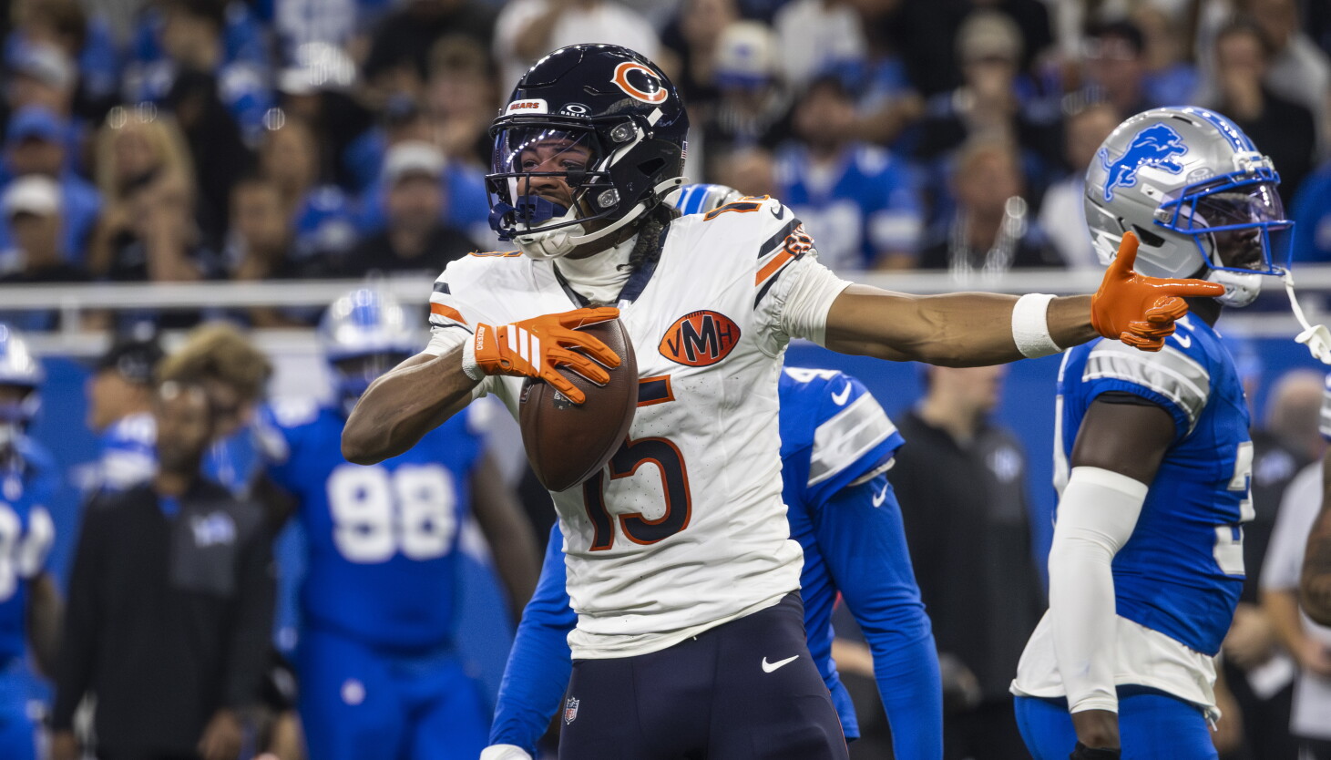 How Bears WR Rome Odunze went from ‘battling himself’ to starting the season strong How Bears WR Rome Odunze went from ‘battling himself’ to starting the season strong