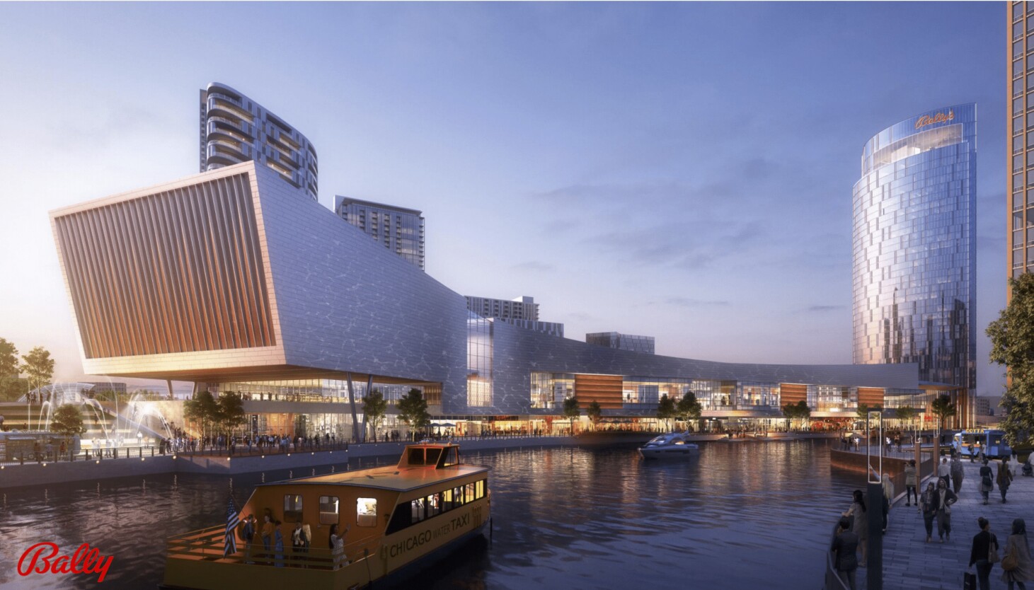 Bally's shooting for end-of-year opening for permanent casino in River West