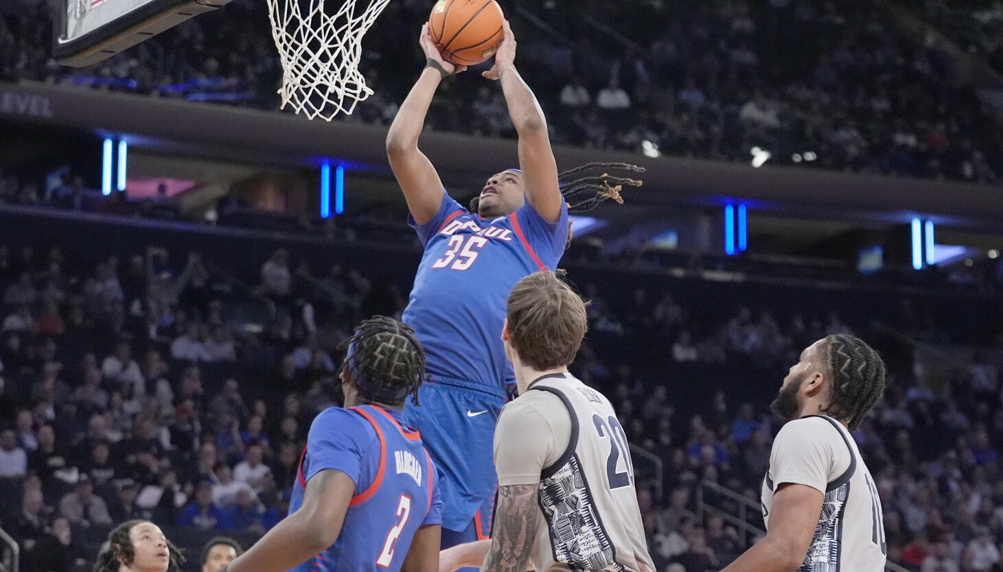 DePaul Advances to Big East Quarterfinals DePaul Advances to Big East Quarterfinals