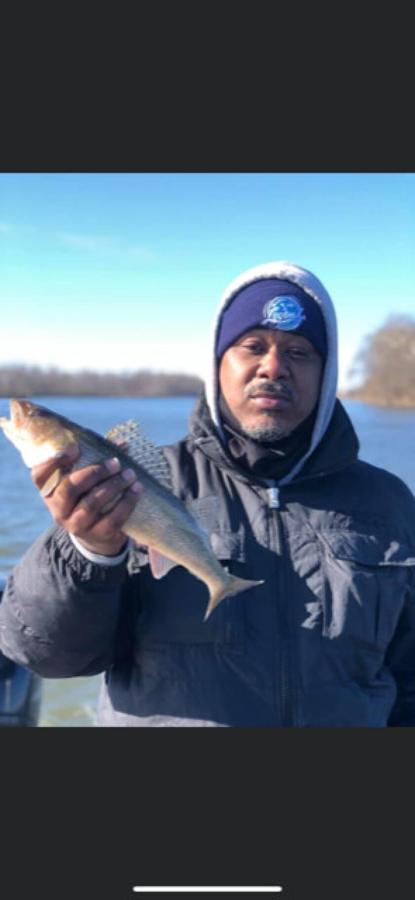 Illinois River fishing. Provided by James Stewart