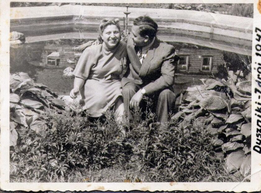 Barbara Steiner and her husband Arnold, who helped protect her in a Nazi camp. | Provided photo