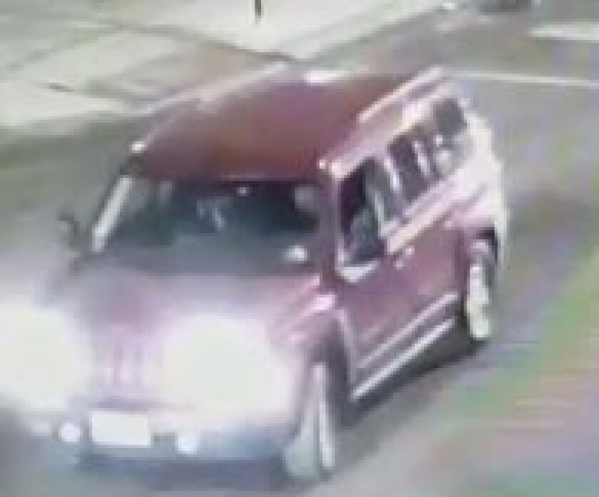 Surveillance photo of the vehicle wanted in connection with a hit-and-run involving a pedestrian Dec. 28, 2019 in Brighton Park on the Southwest Side.