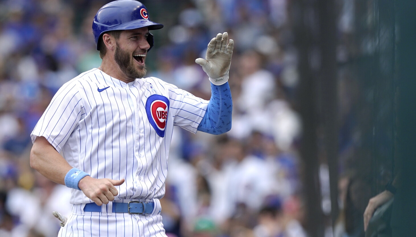 Cubs corner infielder Patrick Wisdom tried new winter program in preparation for 2024 season