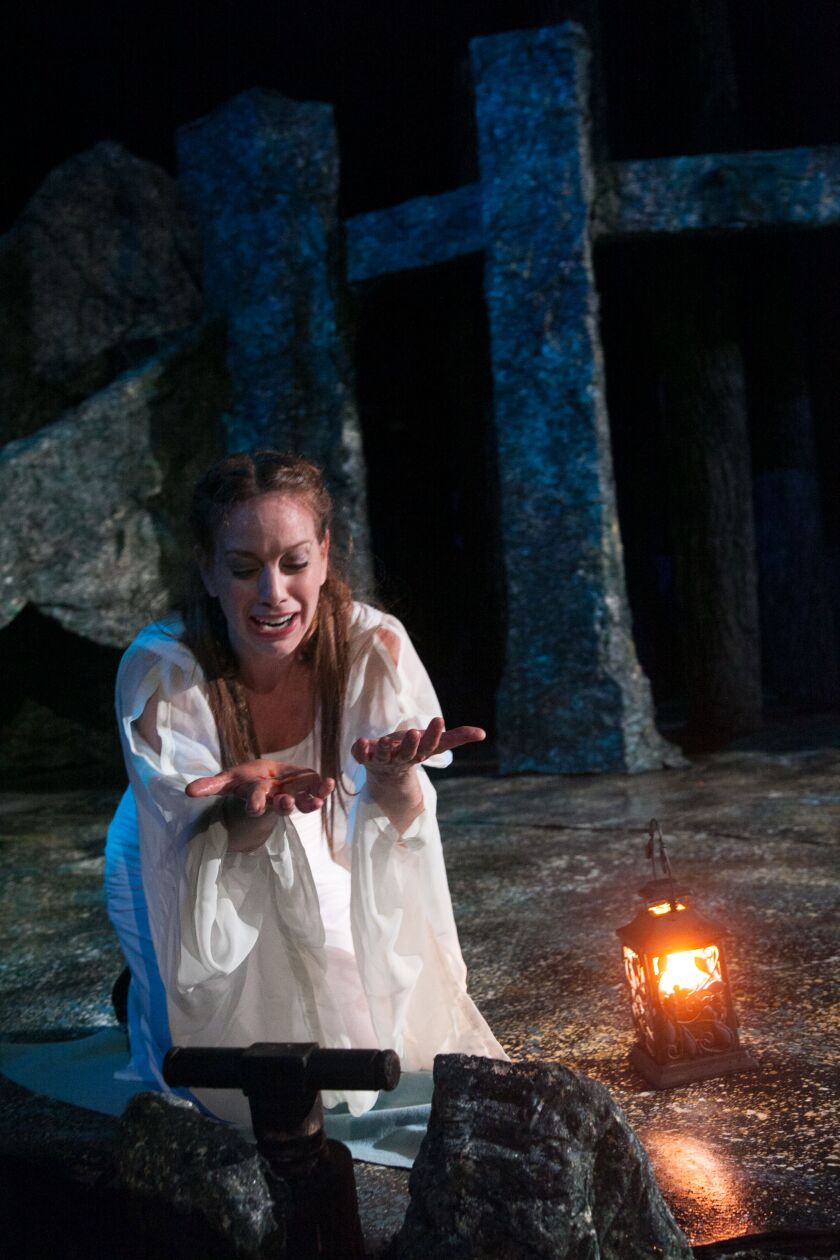 Melanie Keller stars as Lady Macbeth in “Macbeth.” | SUPPLIED PHOTO
