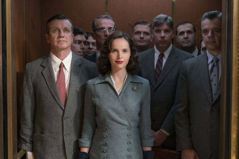 Felicity Jones stars as Ruth Bader Ginsburg in “On the Basis of Sex.” | Focus Features