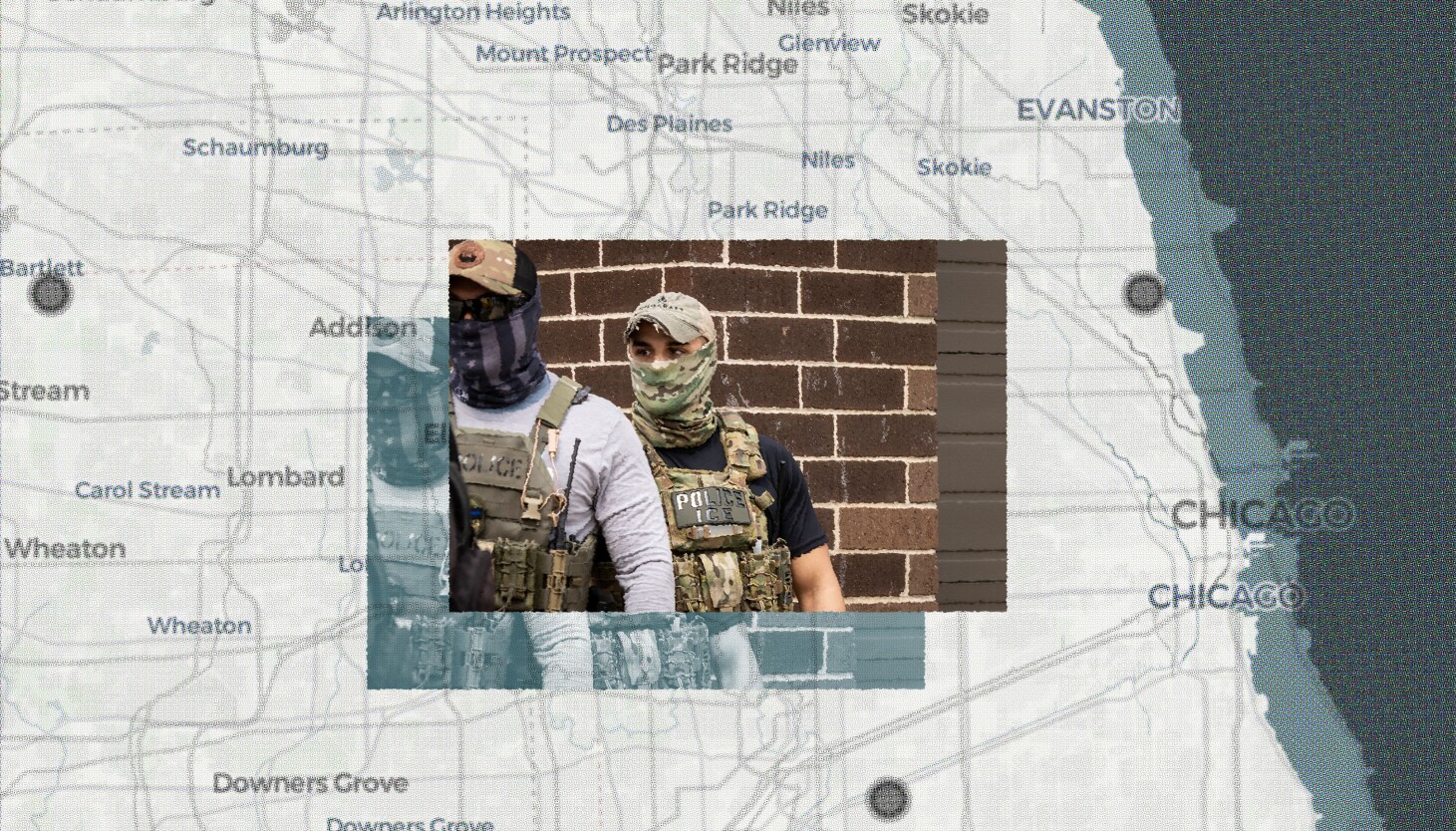 Map: Where we’re seeing ICE in the Chicago area - Chicago Sun-Times