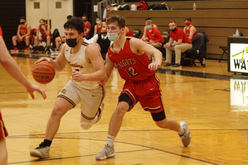 Tuscola’s Grant Hardwick heads to the basket against ALAH on Friday.