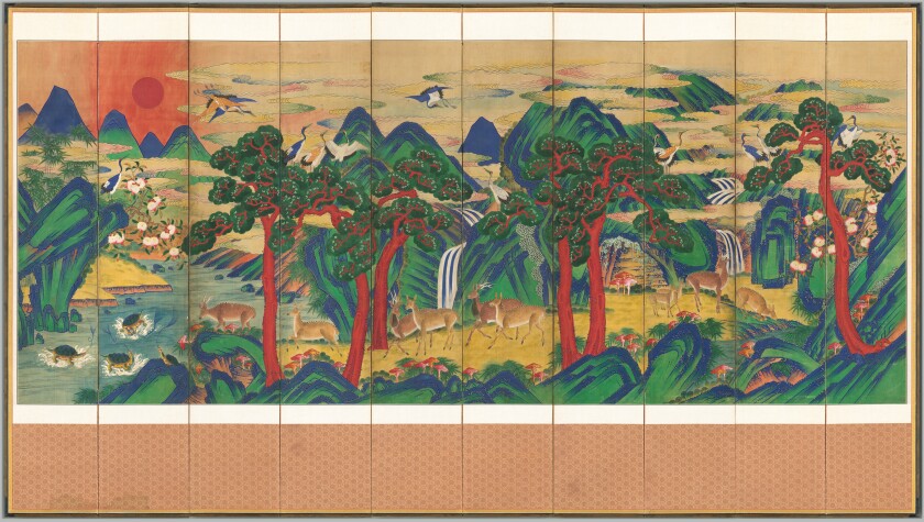 Ten Symbols of Longevity 십장생도.jpg