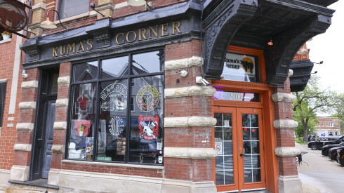 Kuma’s Corner at 2900 W. Belmont Ave.
