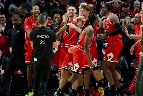Bulls Trail Blazers Basketball