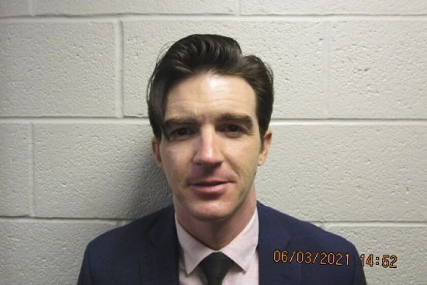 This June 3, 2021 photo provided by Cuyahoga County Sheriffs Office shows Jared Bell. Bell is charged with attempted endangering children and a misdemeanor child pornography charge involving a 15-year-old girl, according to court records.