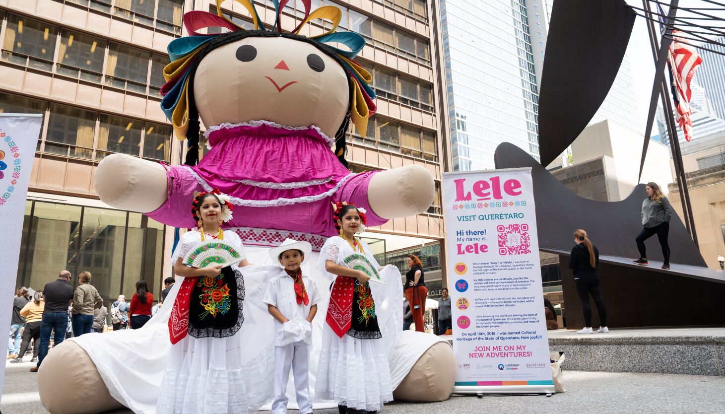 NextImg:Globetrotting doll lands in Chicago for the city’s ‘Mexico Week’