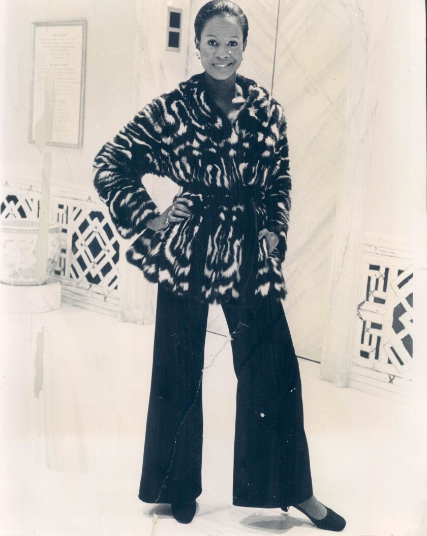 Dori Wilson in the days she was a model and casting director.