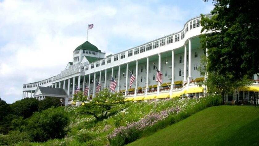 The Grand Hotel on Mackinac Island. | FILE PHOTO